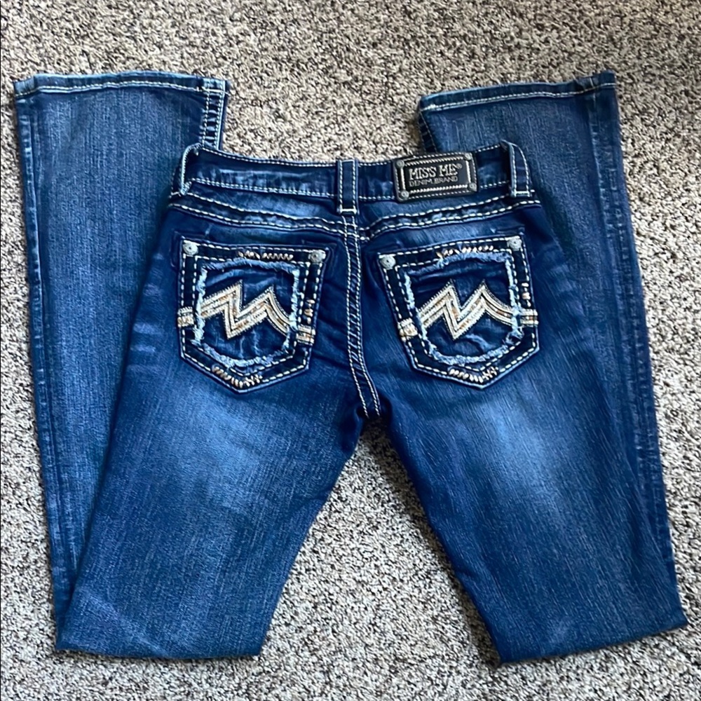 Miss Me Blue Embellished Jeans